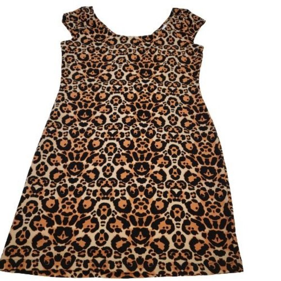 Women's Divided Leopard Print Dress size 12 NWOT - Picture 3 of 6